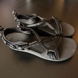 Columbia Black Women's Outdoor Strappy Sandals